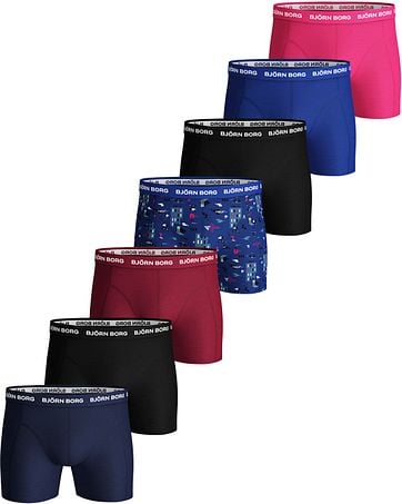 Björn Borg Back To Work Shorts 7er-Pack