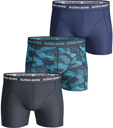 Björn Borg Shorts 3er-Pack Navy
