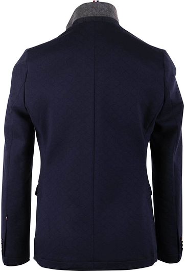 Blau Klubjacke Stitch Adare