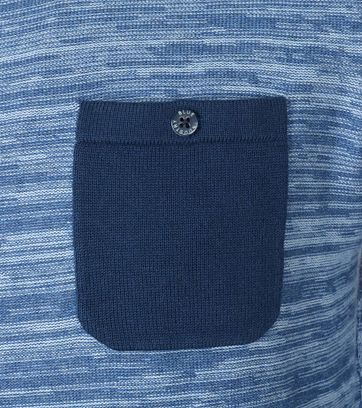 Blue Industry Blau Pullover
