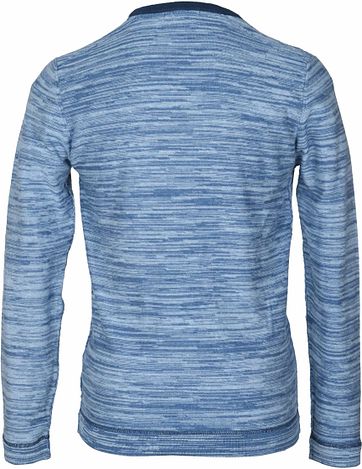 Blue Industry Blauw Trui KBIS18 M6 Indigo online bestellen Blauw gemêleerde heren trui KBIS18 M16 | Blue Industry