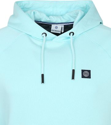 Blue Industry Hoodie Aqua Blue