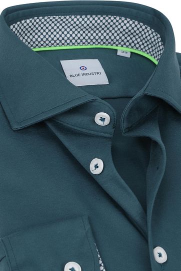 Blue Industry Jersey Hemd Groen