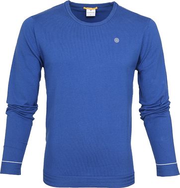 Blue Industry Knit Sweater Blue