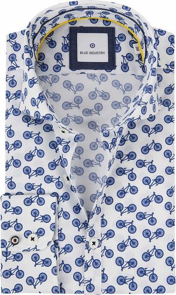 Blue Industry Overhemd Fietsen