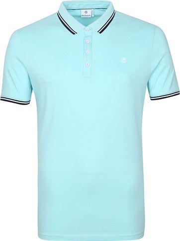 Blue Industry Polo Stretch M24 Aqua Blau