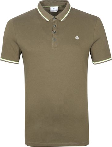 Blue Industry Polo Stretch M24 Dunkelgrun