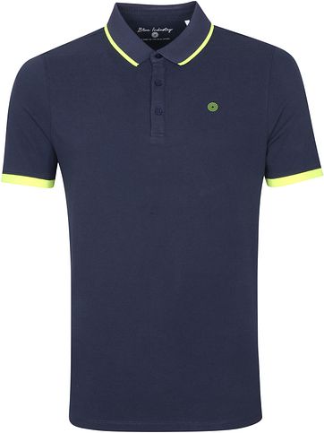 Blue Industry Polo Stretch M47 Donkerblauw
