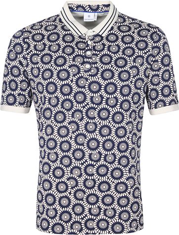 Blue Industry Poloshirt M34 Vintage Design Navy