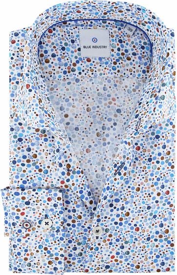 Blue Industry Shirt Multicolor Bubble