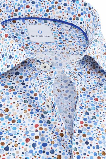 Blue Industry Shirt Multicolor Bubble