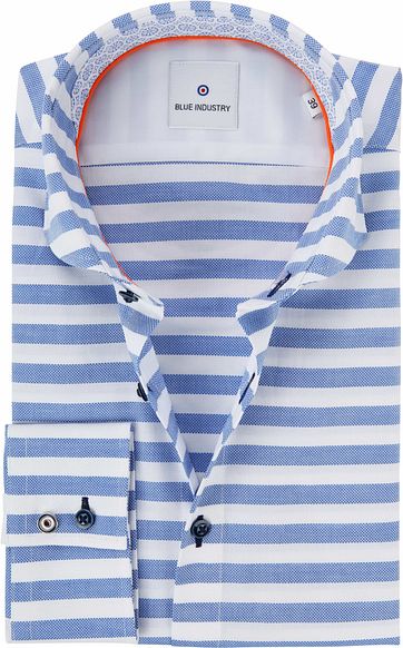 Blue Industry Shirt Stripes