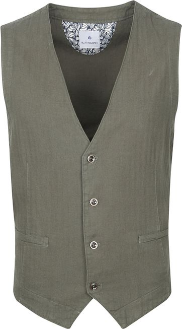 Blue Industry Waistcoat M5 Green