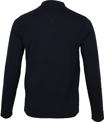 navy blue zipper sweater