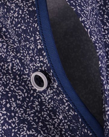 Blumen Hemd Slim Fit 112-03