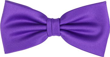 Bow Tie Silk Purple