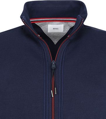 Brax Style Scott Strickjacke Zip Navy