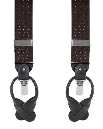 Brwon-Beige Suspenders