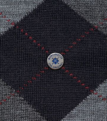 Burlington Edinburgh Kniestrümpfe Dunkel Blau 6377