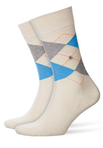 Burlington Manchester Sock Beige 4001