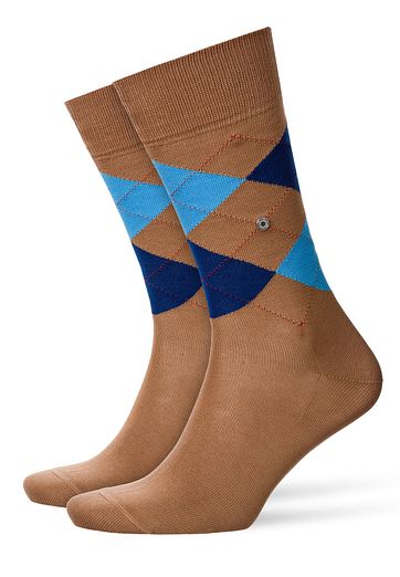 Burlington Manchester Sock Rosewood 5066