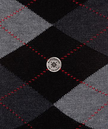 Burlington Socken Kariert Baumwolle 3000