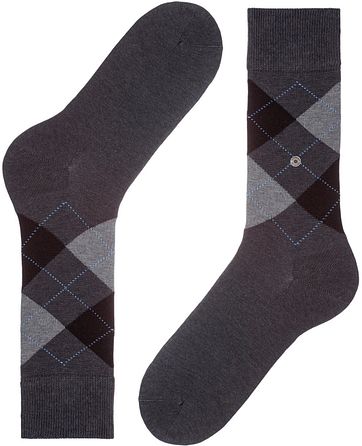 Burlington Socken Kariert Baumwolle 3095