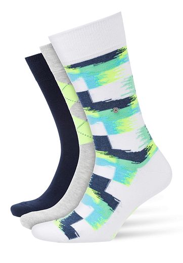 Burlington Socks Gift Pack Neon