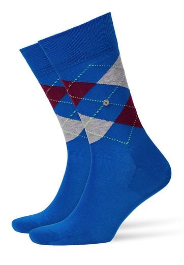 Burlington Socks Manchester Blue