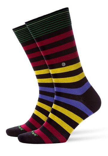 Burlington Sokken Sok Blackpool Streep 3001 burlington sokken kopen in de aanbieding