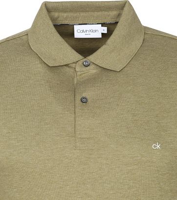 Calvin Klein Poloshirt Slim Dunkelgrün
