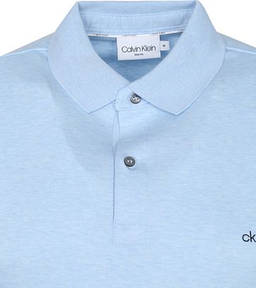 Calvin Klein Poloshirt Slim Hellblau