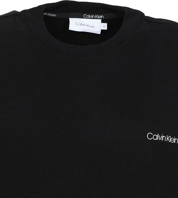 Calvin Klein Sweater Logo Zwart