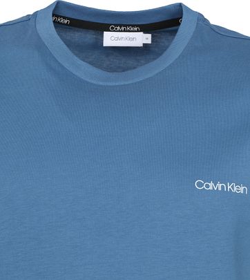 Calvin Klein T-Shirt Logo Stellar Blauw