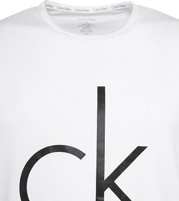Calvin Klein T-Shirt Wit Logo