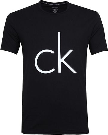 Calvin Klein T-Shirt Zwart Logo