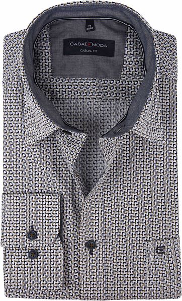 Casa Moda Casual Shirt Dessin