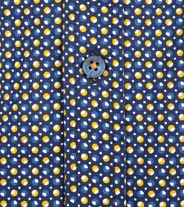Casa Moda Casual Shirt Navy Dots