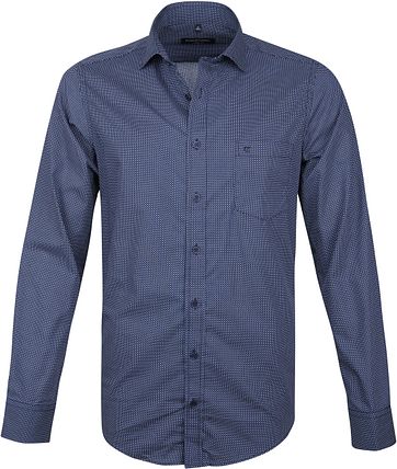 Casa Moda Casual Shirt Navy Squares
