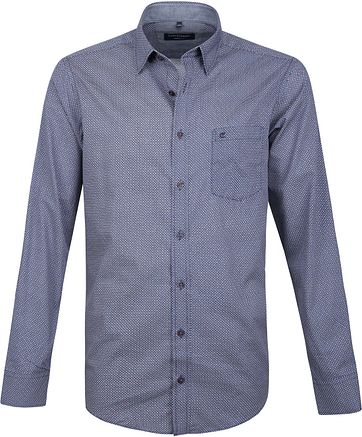 Casa Moda Overhemd Blauw