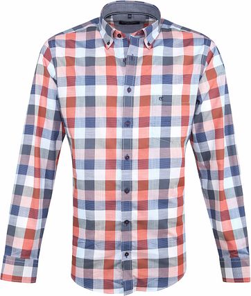 Casa Moda Overhemd Multi-colour Vierkanten