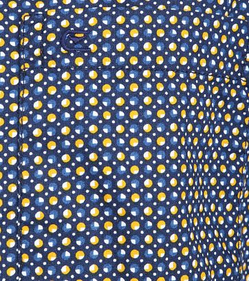 Casa Moda Overhemd Navy Stippen