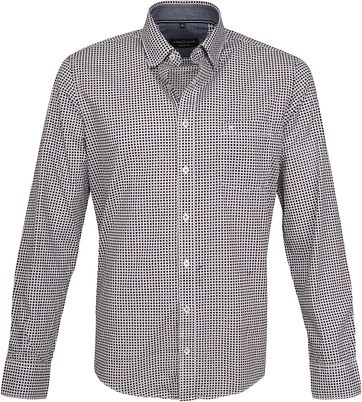 Casa Moda Overhemd Stippen