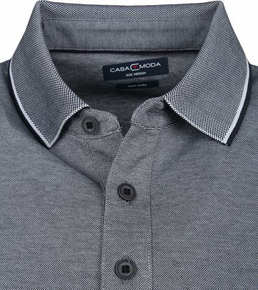 Casa Moda Polo Shirt Dark Grey
