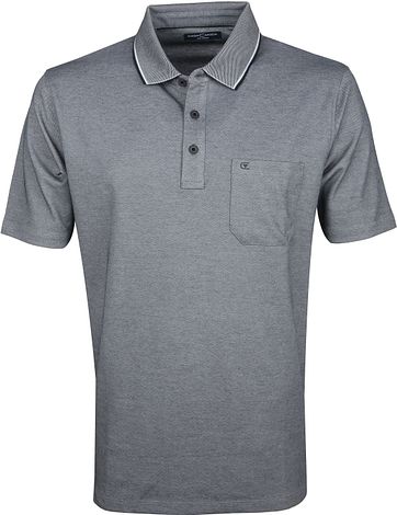 Casa Moda Poloshirt Dunkelgrau