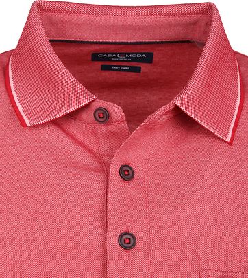 Casa Moda Poloshirt Rot