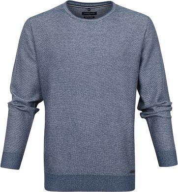 Casa Moda Pullover O-Hals Blauw