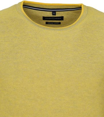 Casa Moda Pullover O-Hals Geel