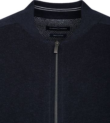 Casa Moda Vest Zip Navy