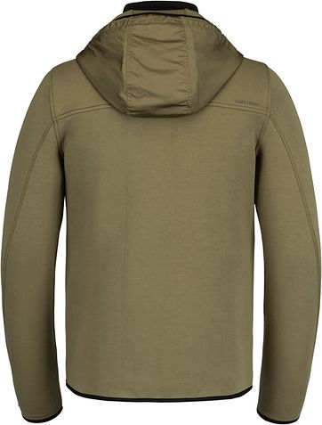 Cast Iron Jacke Tech Jersey Dunkelgrun